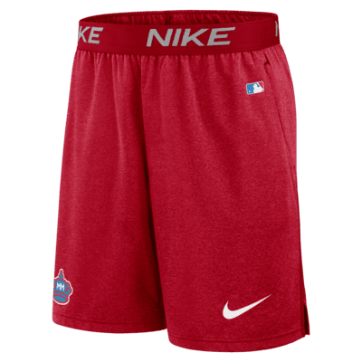 Shorts de la MLB Nike Dri-FIT para hombre Miami Marlins City Connect Practice