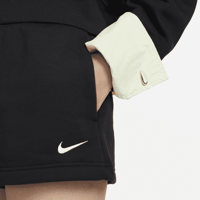 Nike Sportswear Phoenix Fleece 女款高腰短褲