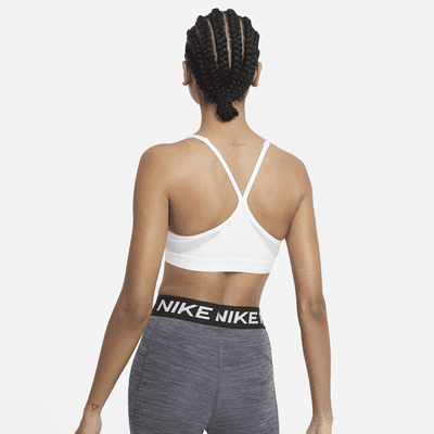 Bra deportivo de baja sujeción acolchado con cuello en V para mujer Nike Indy