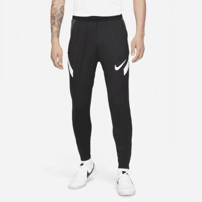 nike football strike tapered joggers in black