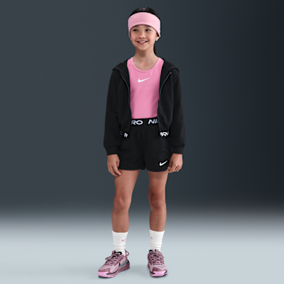 Sudadera con gorro de cierre completo Pro para niños talla pequeña Nike Dri-FIT Essentials