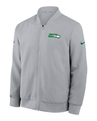 Мужская куртка Seattle Seahawks Rivalries Collection Sideline Nike NFL Full-Zip Bomber