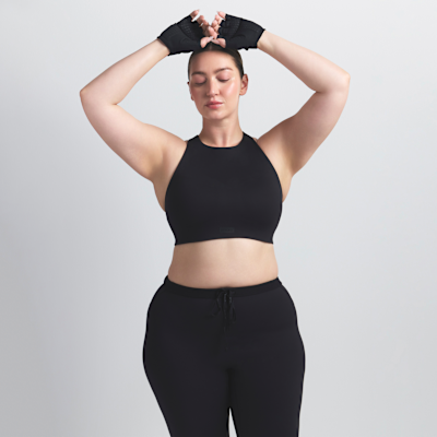 NikeSKIMS Matte Women's High-Waisted Footsie Grip Leggings