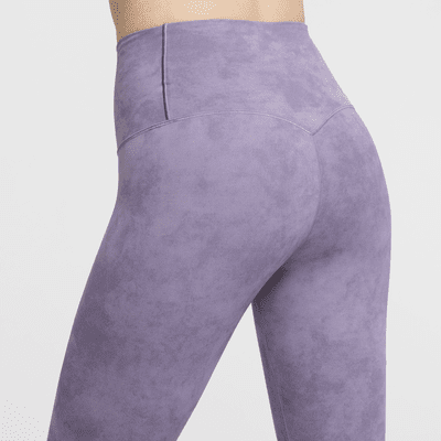 Nike Zenvy Tie-Dye Women's Gentle-Support High-Waisted 7/8 Leggings