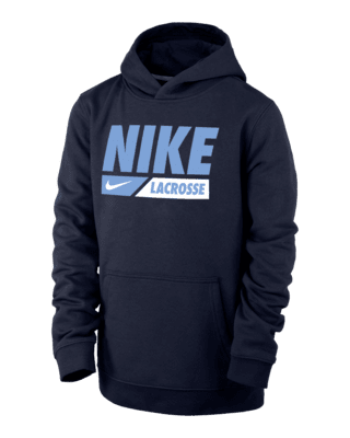 Подростковое худи Nike Club Fleece Big Kids' Lacrosse Pullover Hoodie