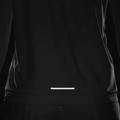 Vêtement deuxième couche de running Dri-FIT à 1/4 de zip Nike Swoosh pour femme