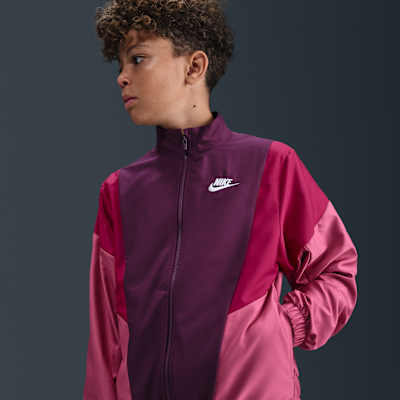 Dres z tkaniny dla dużych dzieci Nike Sportswear