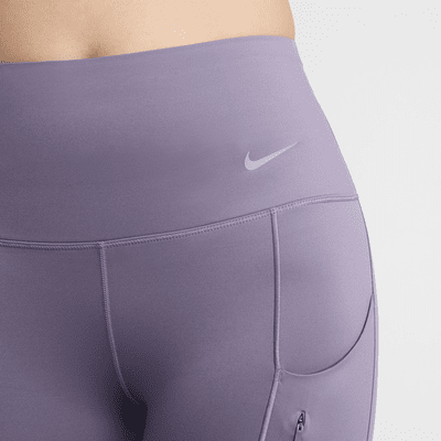 Nike Go 女款緊密支撐型高腰口袋九分內搭褲