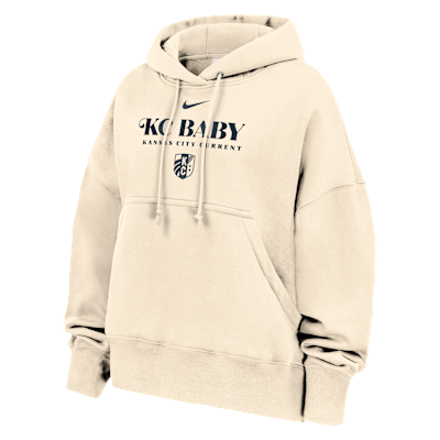 Kansas City Current Phoenix Fleece Women's Nike Oversized Hoodie from Nike - $85