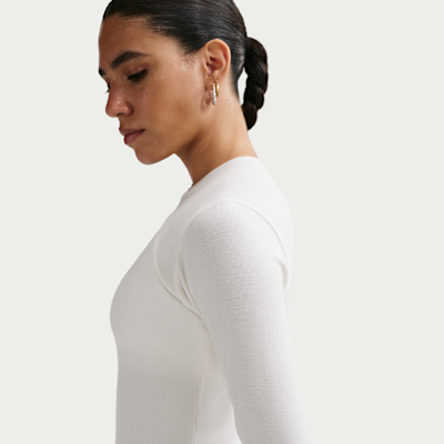 Nike Sportswear Chill Knit Women's Tight Long-Sleeve Ribbed Top