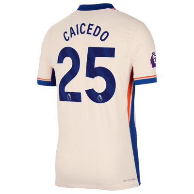 Moisés Caicedo Chelsea 2024/25 Match Away Men's Nike Dri-FIT ADV Soccer Jersey