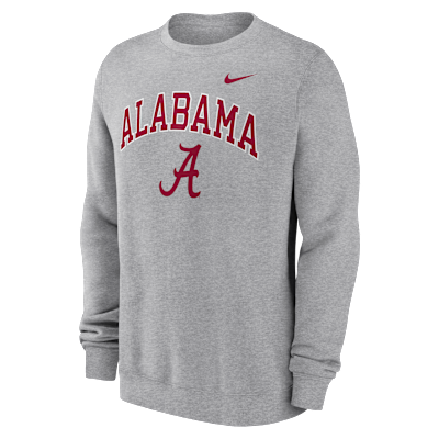 Alabama Arch Men's Nike College Pullover Crew