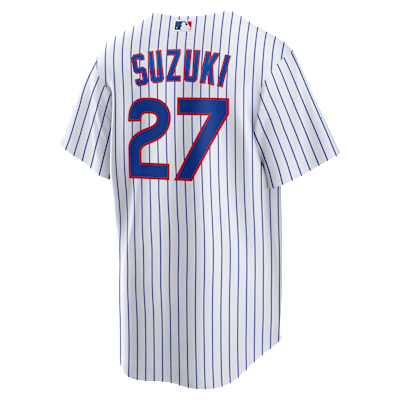 Seiya Suzuki Chicago Cubs Men's Nike MLB Replica Jersey