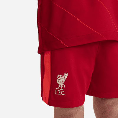 Liverpool FC 2021/22 Home Little Kids' Soccer Kit.