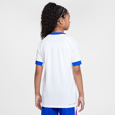 England 2025 Match Home (Women's Team) Big Kids' Nike Dri-FIT ADV Soccer Authentic Jersey