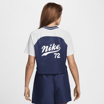 Haut court à manches courtes Nike Sportswear pour femme