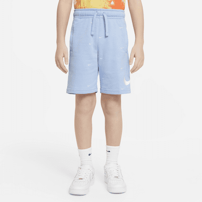 double swoosh french terry shorts