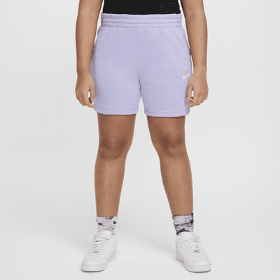 Nike Sportswear Club Fleece Big Kids' (Girls') 5" French Terry Shorts (Extended Size)