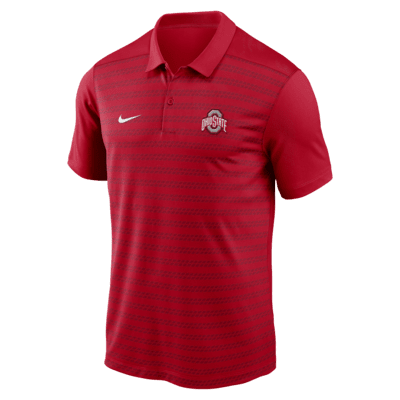 Polo universitario Nike Dri-FIT para hombre Ohio State Buckeyes Sideline Victory