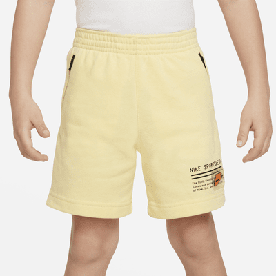 Nike Sportswear Paint Your Future Little Kids' French Terry Shorts