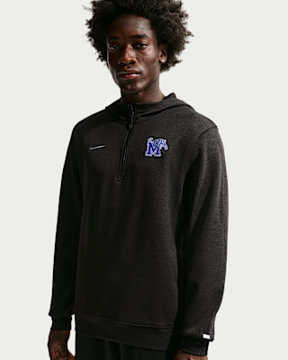 Мужское худи Memphis Tigers Nike NCAA Basketball Coaches' Pullover Hoodie для баскетбола