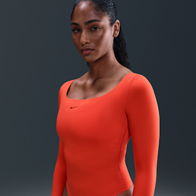 Nike Form Women's Long-Sleeve Bodysuit