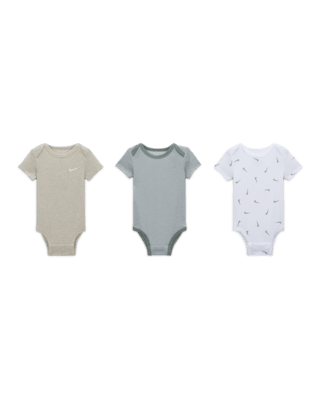 Детские  Nike Baby Essentials Baby (0-9M) 3-Pack Bodysuits