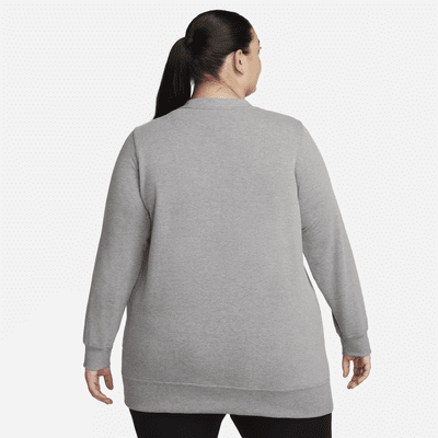 Nike Dri-FIT One Women's Crew-Neck French Terry Tunic (Plus Size)