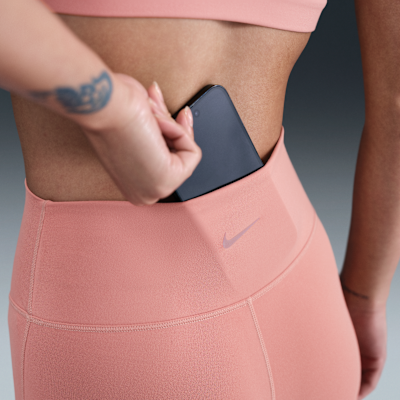 เลกกิ้งขายาวเอวสูงผู้หญิง Nike One Seamless Front