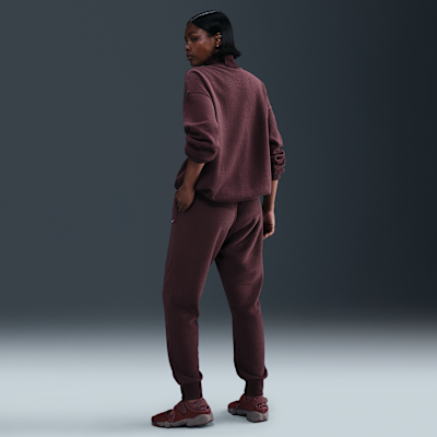 Nike Sportswear Phoenix Plush Women's Cozy Fleece Oversized Mock-Neck Top