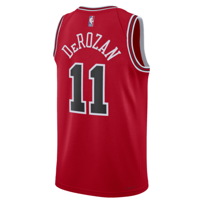 Ανδρική φανέλα Nike Dri-FIT NBA Swingman Σικάγο Μπουλς Icon Edition 2022/23