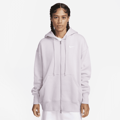 Sweat à capuche et zip oversize Nike Sportswear Phoenix Fleece pour Femme