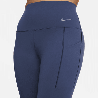 Leggings de largo completo y tiro alto de media sujeción con bolsillos para mujer Nike Universa