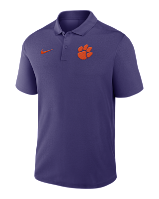 Мужские  Clemson Primetime Victory Primary Logo Nike Dri-FIT College Polo