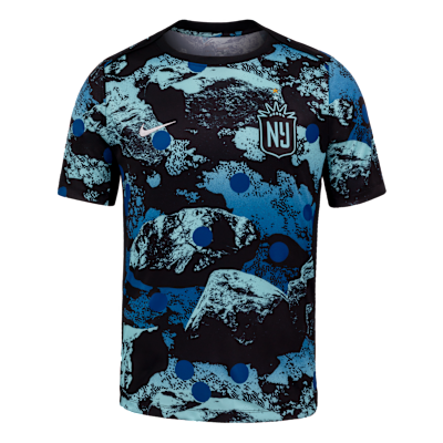 Gotham FC Men's Nike NWSL Short-Sleeve Pre-Match Top