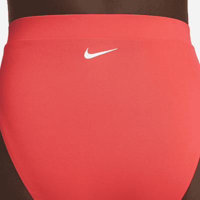 Slip da bagno a vita alta Nike Essential - Donna