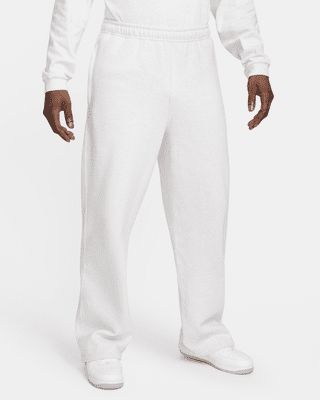 Мужские  Nike Solo Swoosh Open-Hem Fleece Pants