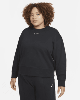 Женские  Nike Sportswear Collection Essentials Oversized Fleece Crew (Plus Size)