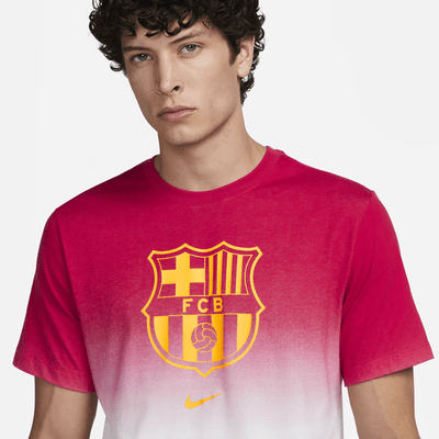 FC Barcelona Crest Men's Nike Soccer T-Shirt