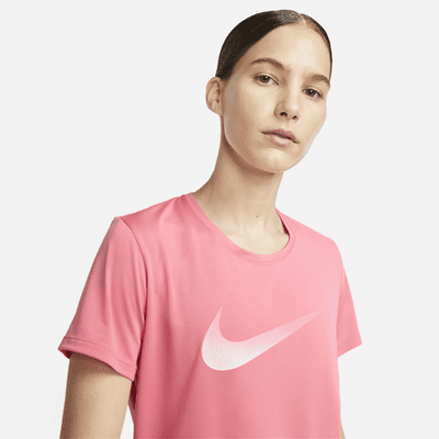 Top da running a manica corta Nike Dri-FIT One – Donna