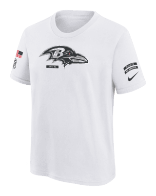 Подростковая футболка Baltimore Ravens Salute to Service Primary Edge Legend Big Kids' Nike Dri-FIT NFL