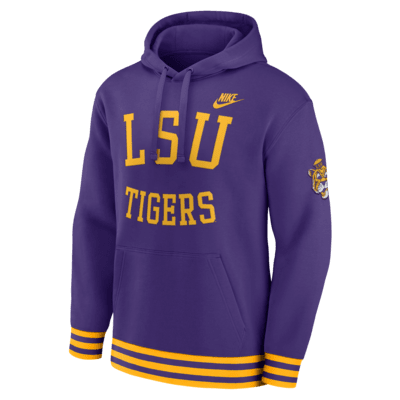 LSU Tigers Legacy Retro Men’s Nike College Pullover Hoodie