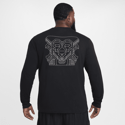 LeBron Men's Max90 Long-Sleeve Basketball T-Shirt