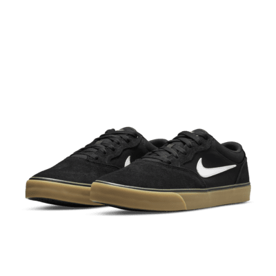 nike sb chron black & gum skate shoes