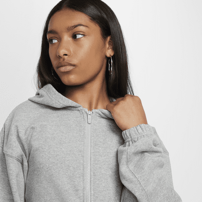 Felpa oversize in fleece con cappuccio Dri-FIT Nike Sportswear – Bambina/Ragazza