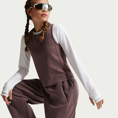 Camiseta de tirantes de tejido Knit Dri-FIT para niña Nike MAVN