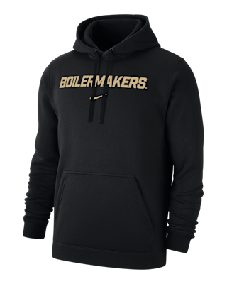 Мужское худи Purdue Club Fleece Nike College Pullover Hoodie