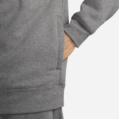 Sudadera con gorro de medio cierre e interior cepillado para hombre Nike Sportswear Club 