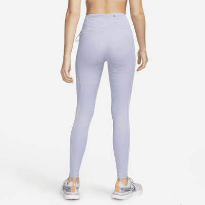 Leggings de running con estampado reflejante para mujer Nike Run Division Fast