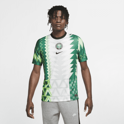 variable Hola Amplia gama Nigeria 2020 Stadium Home Men's Football Shirt. Nike CA